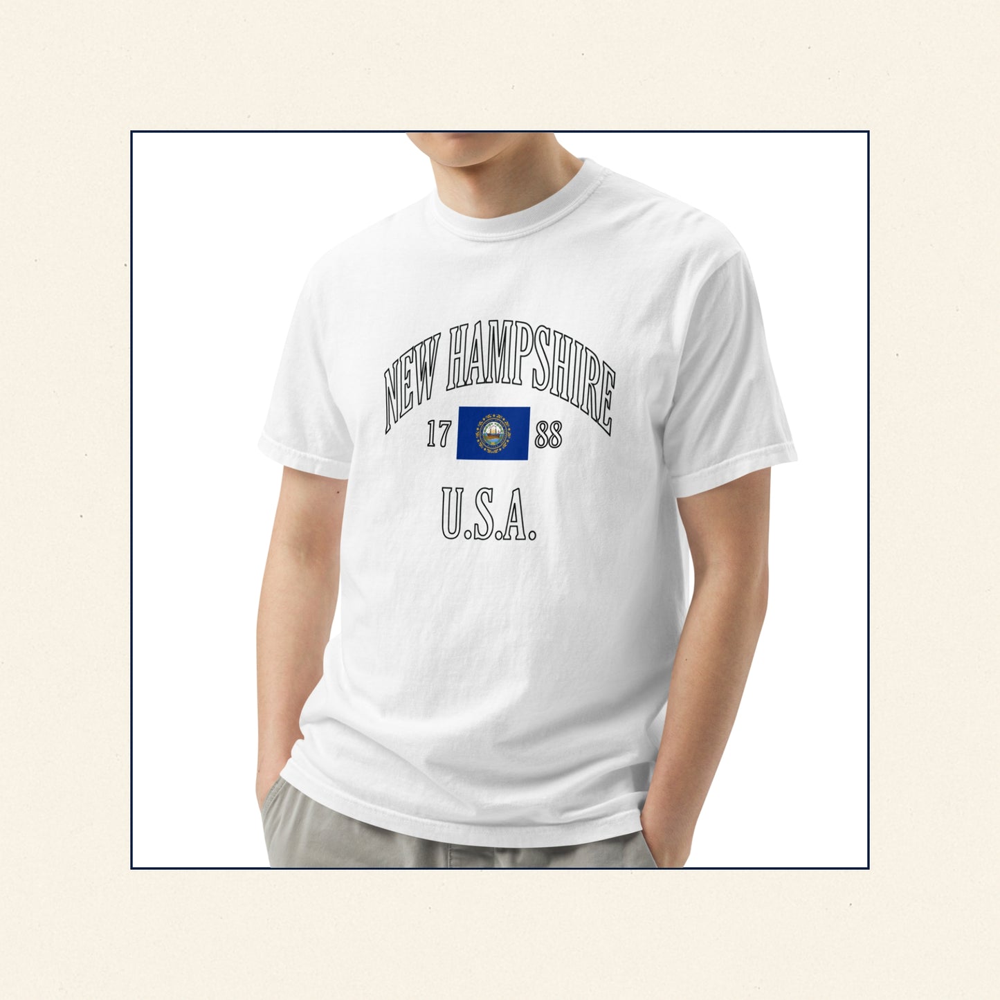 New Hampshire Heavyweight Tee