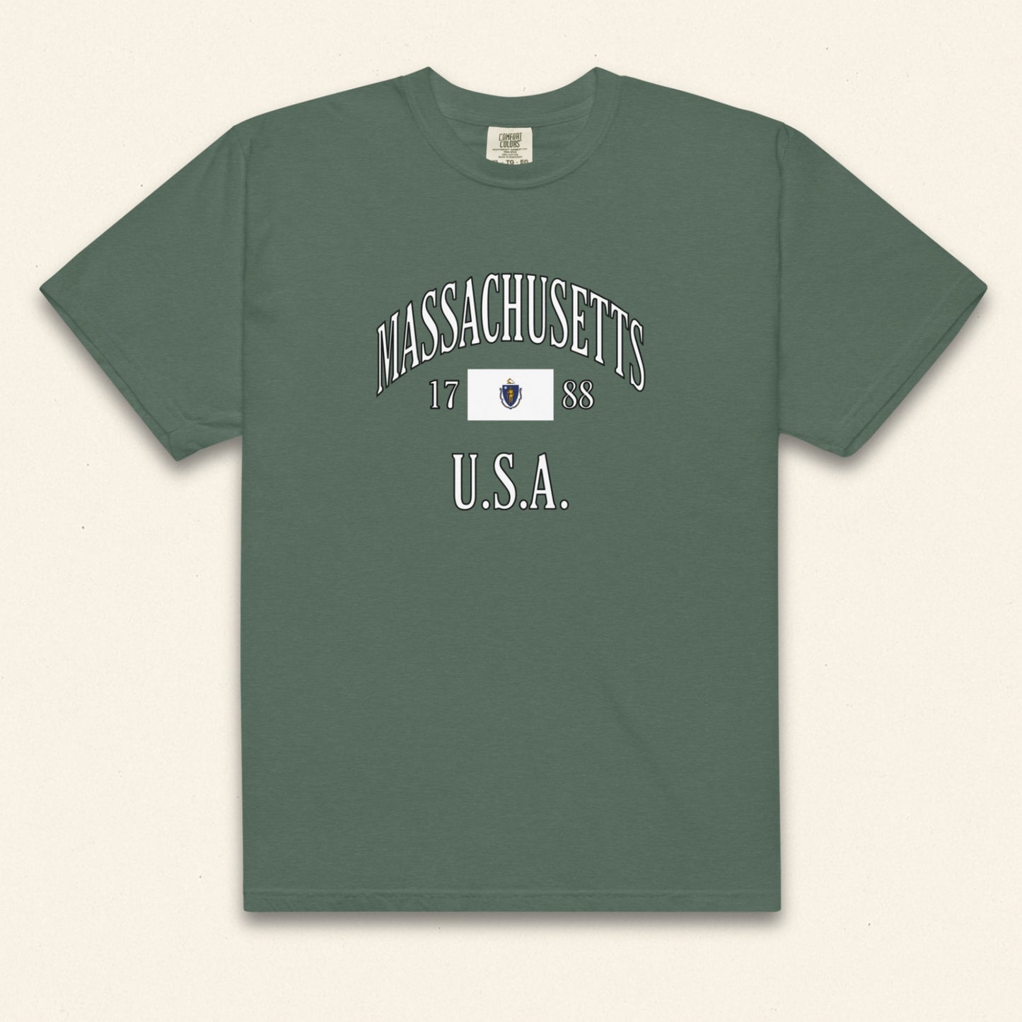 Massachusetts Heavyweight Tee