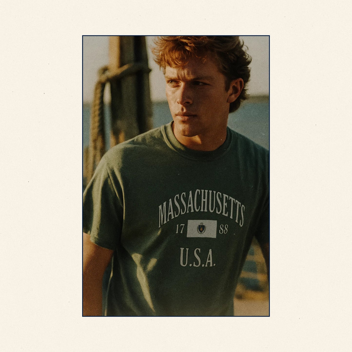 Massachusetts Heavyweight Tee
