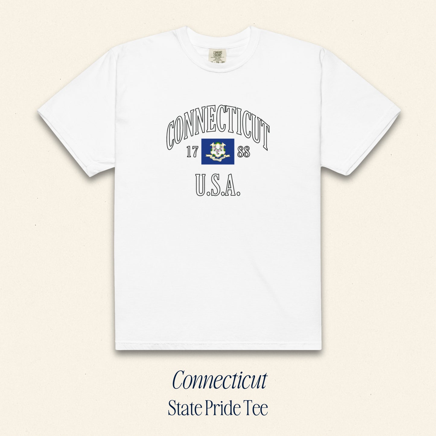 Connecticut Heavyweight Tee