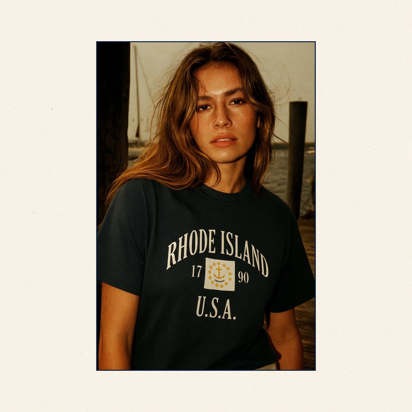 Rhode Island Heavyweight Tee
