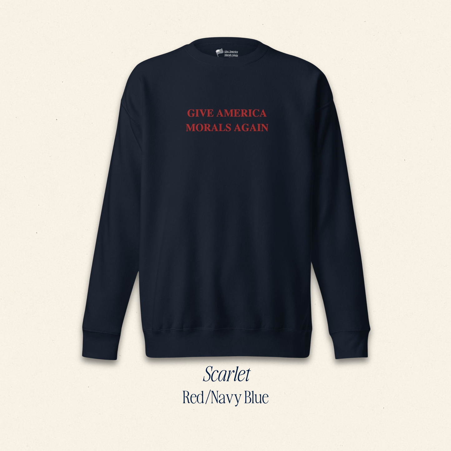 The Scarlet Crewneck