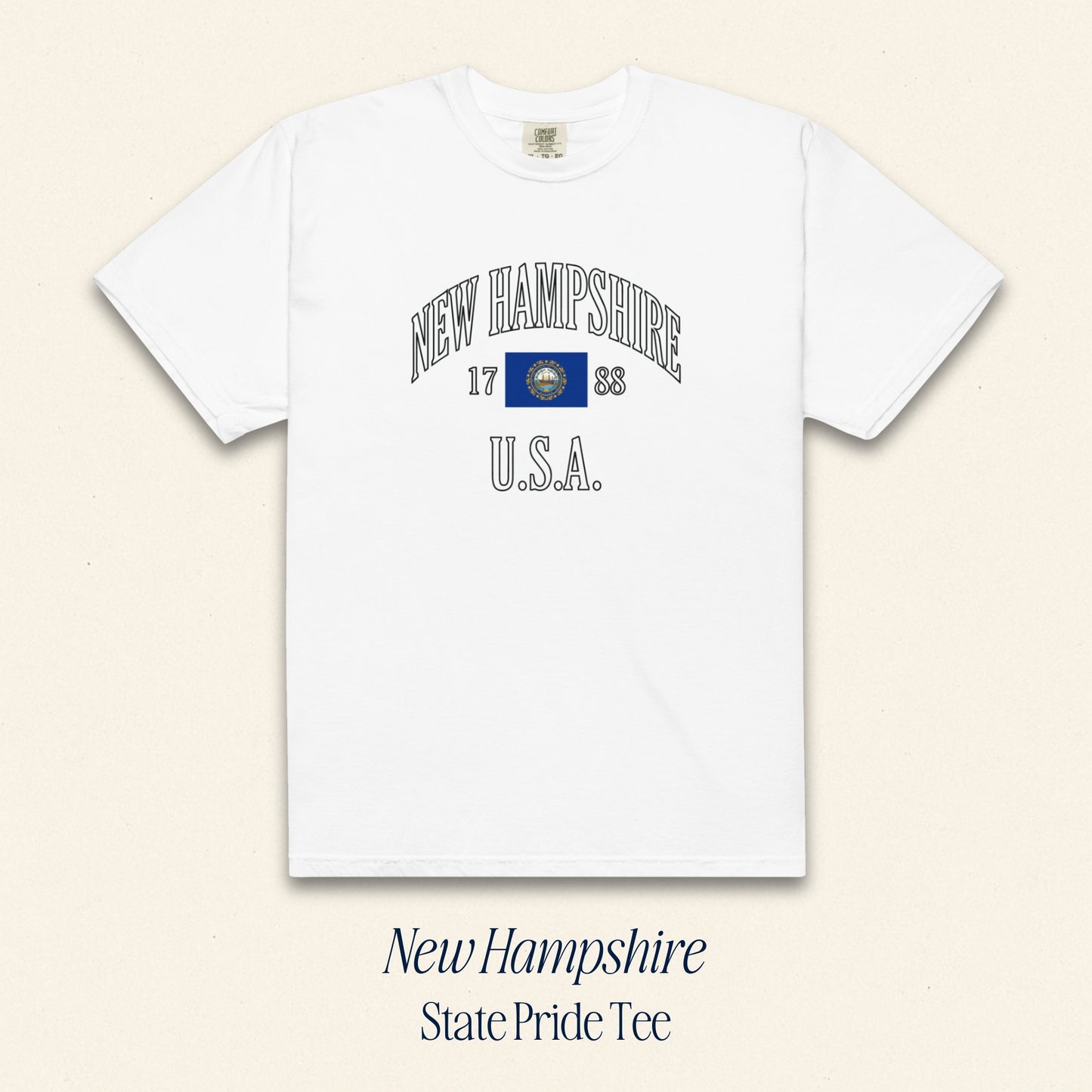 New Hampshire Heavyweight Tee