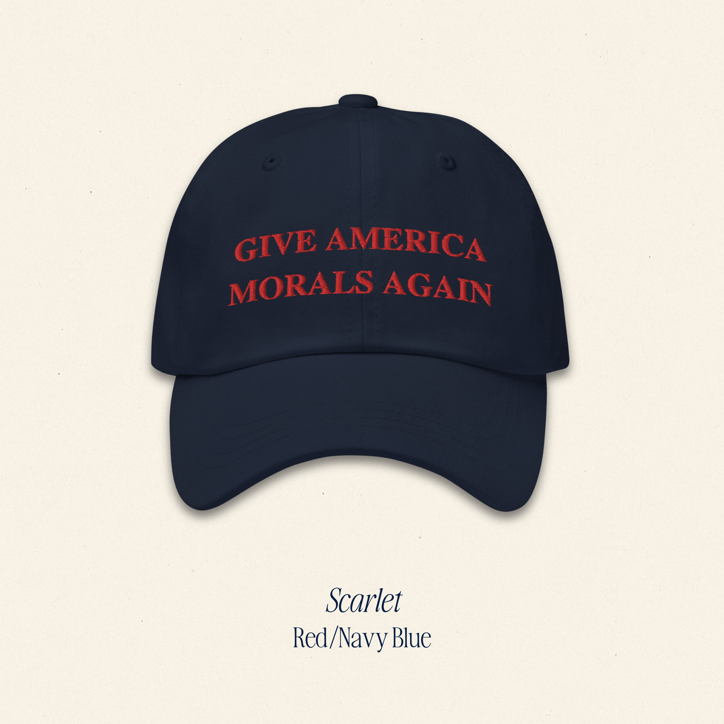 The Scarlet Baseball Cap