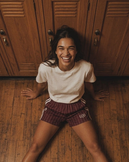 The Drill Shorts — Crimson