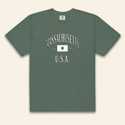 Massachusetts Heavyweight Tee