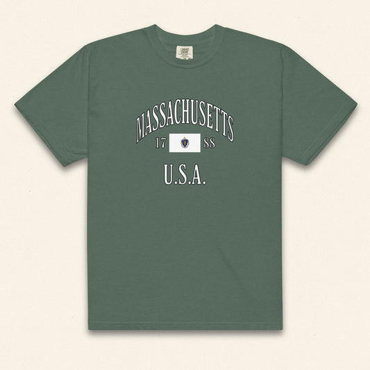 Massachusetts Heavyweight Tee