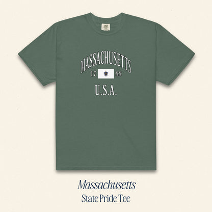 Massachusetts Heavyweight Tee
