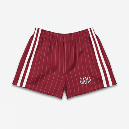 The Drill Shorts — Crimson