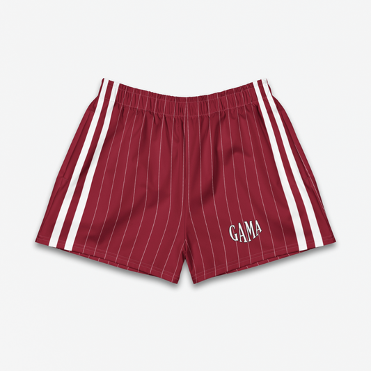 The Drill Shorts — Crimson