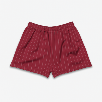 The Drill Shorts — Crimson