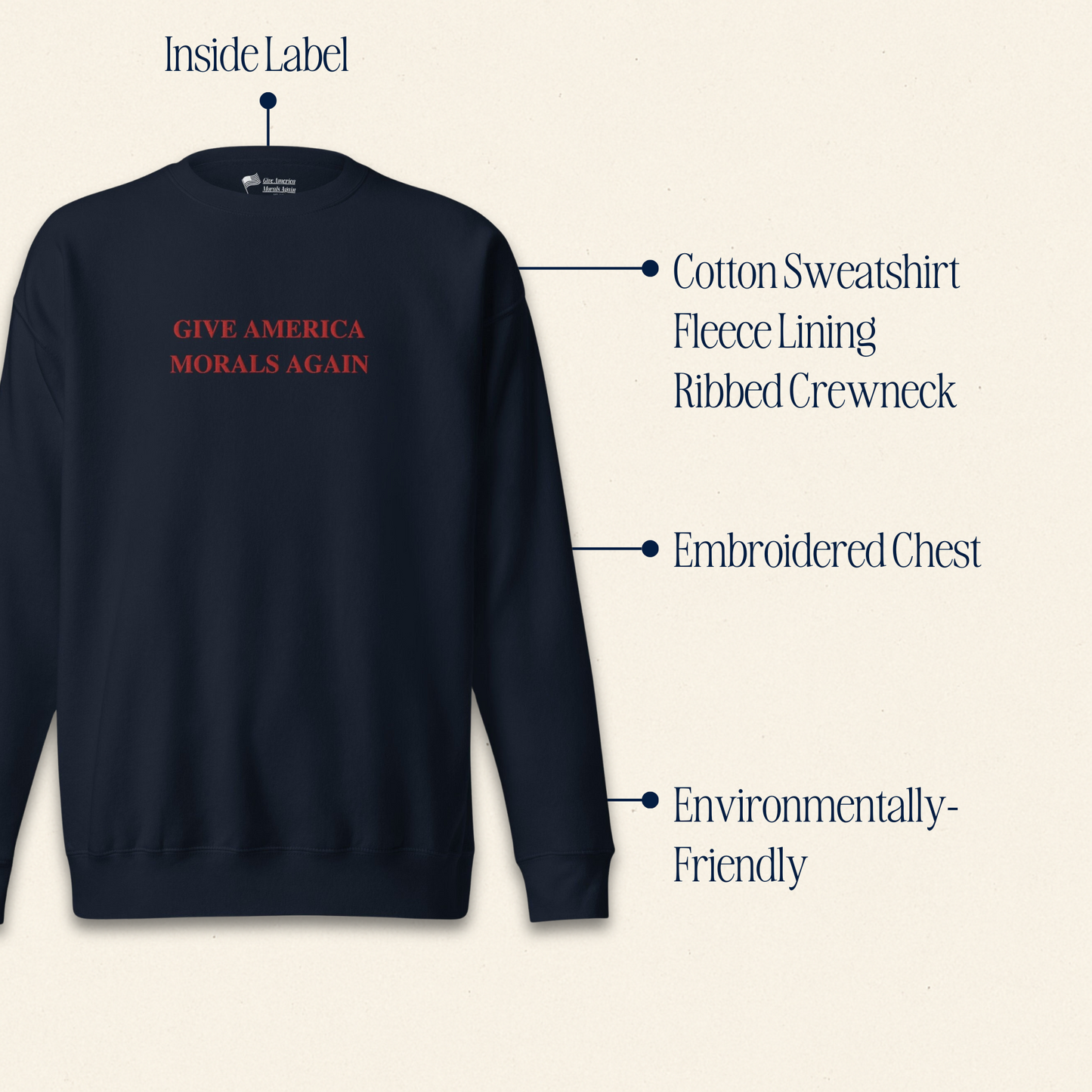 The Scarlet Crewneck